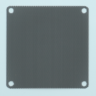 Staubfilter 80x80mm, PVC Dust Filter Schwarz