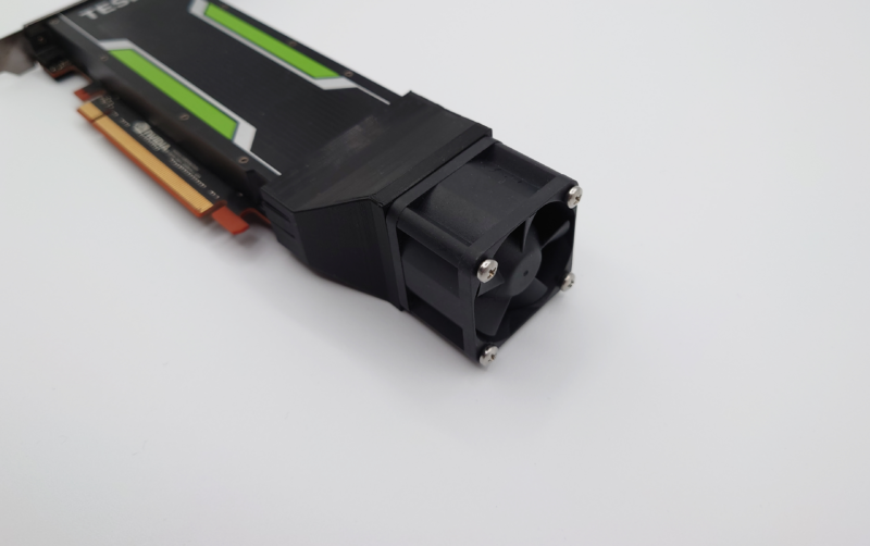 Nvidia Tesla P4 T4 M4 Cooling Mounting Kit single Fan