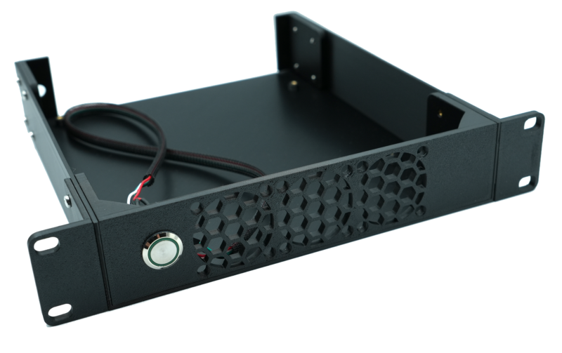 10" 1HE Server-Gehäuse für Mini-ITX – offenes Design