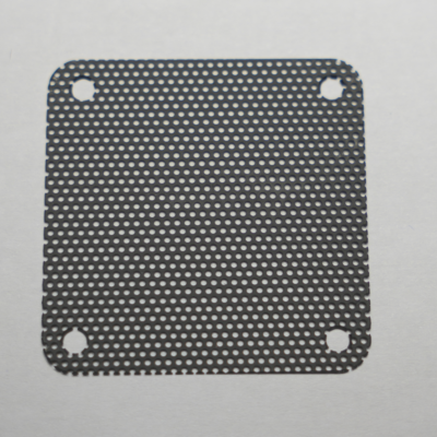 Staubfilter 40x40mm, PVC Dust Filter Schwarz