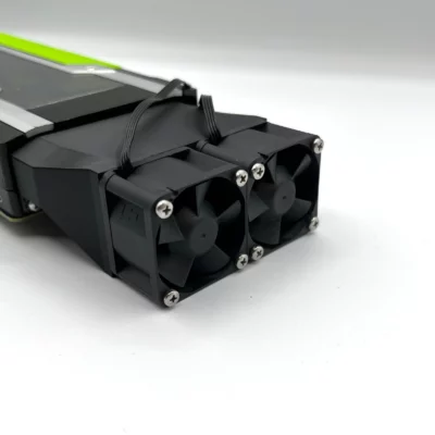 Nvidia Tesla Cooling Mounting Kit dual Fan M10 M40 M60 P40 P100 V100